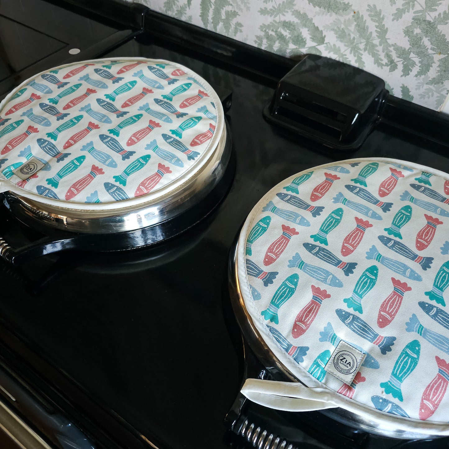 Fishes Aga & Hob Covers