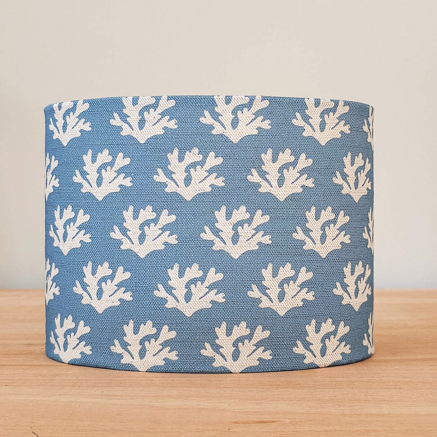 Oval Lampshade - Seaweed