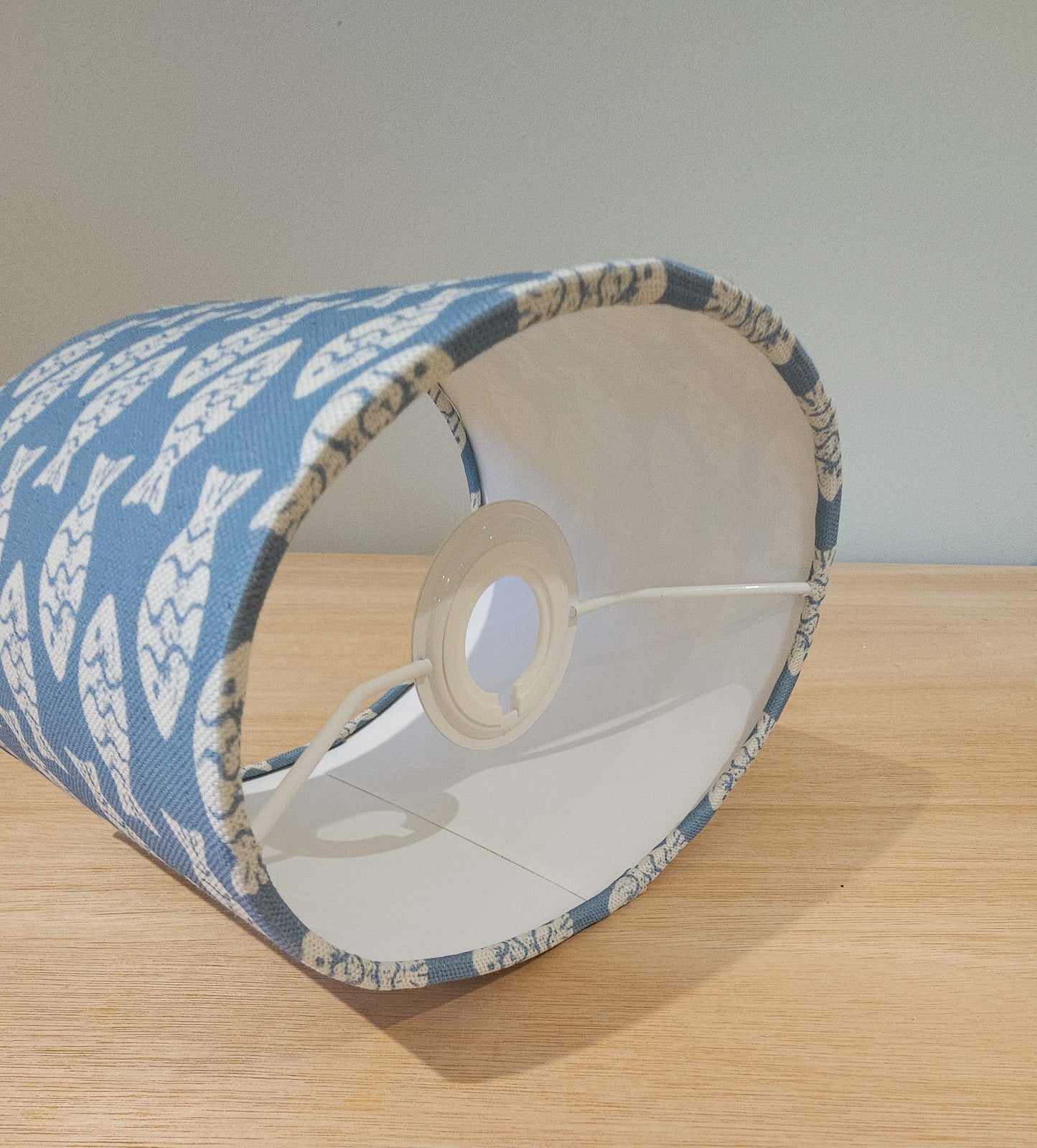 Sea Blue Shoal - 20cm Oval Lampshade