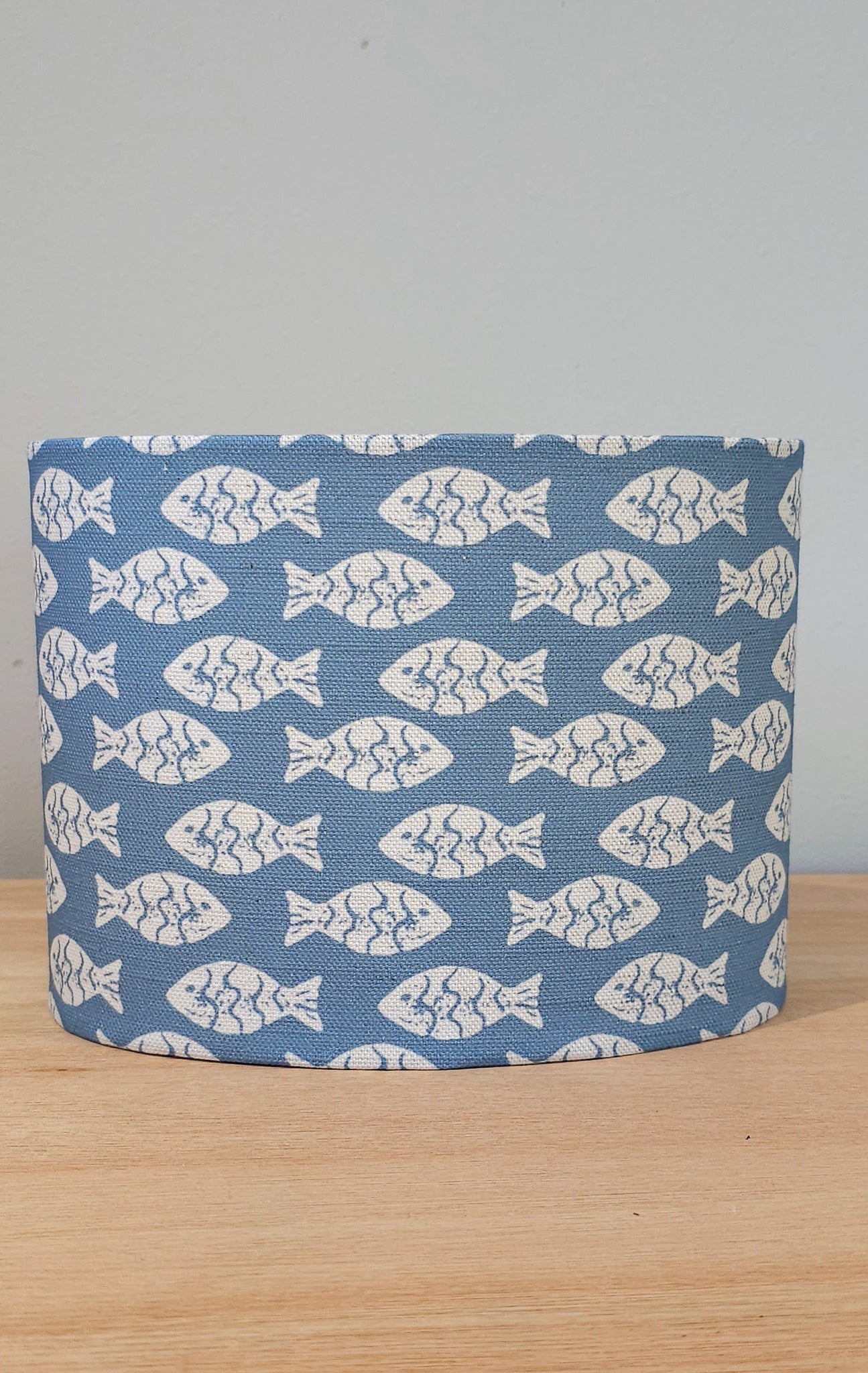 Sea Blue Shoal - 20cm Oval Lampshade
