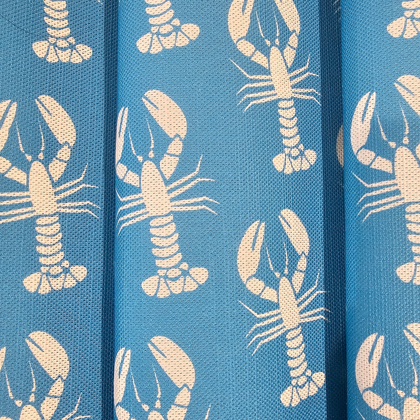 Lobster- Cotton Linen Fabric