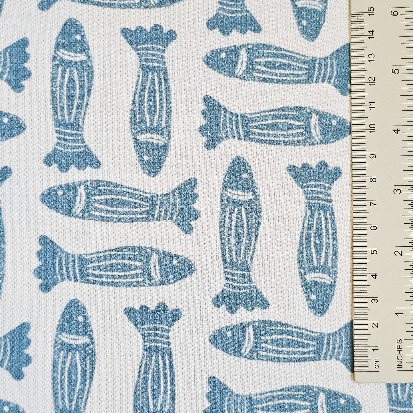 Fishes Classic - Cotton Linen Fabric