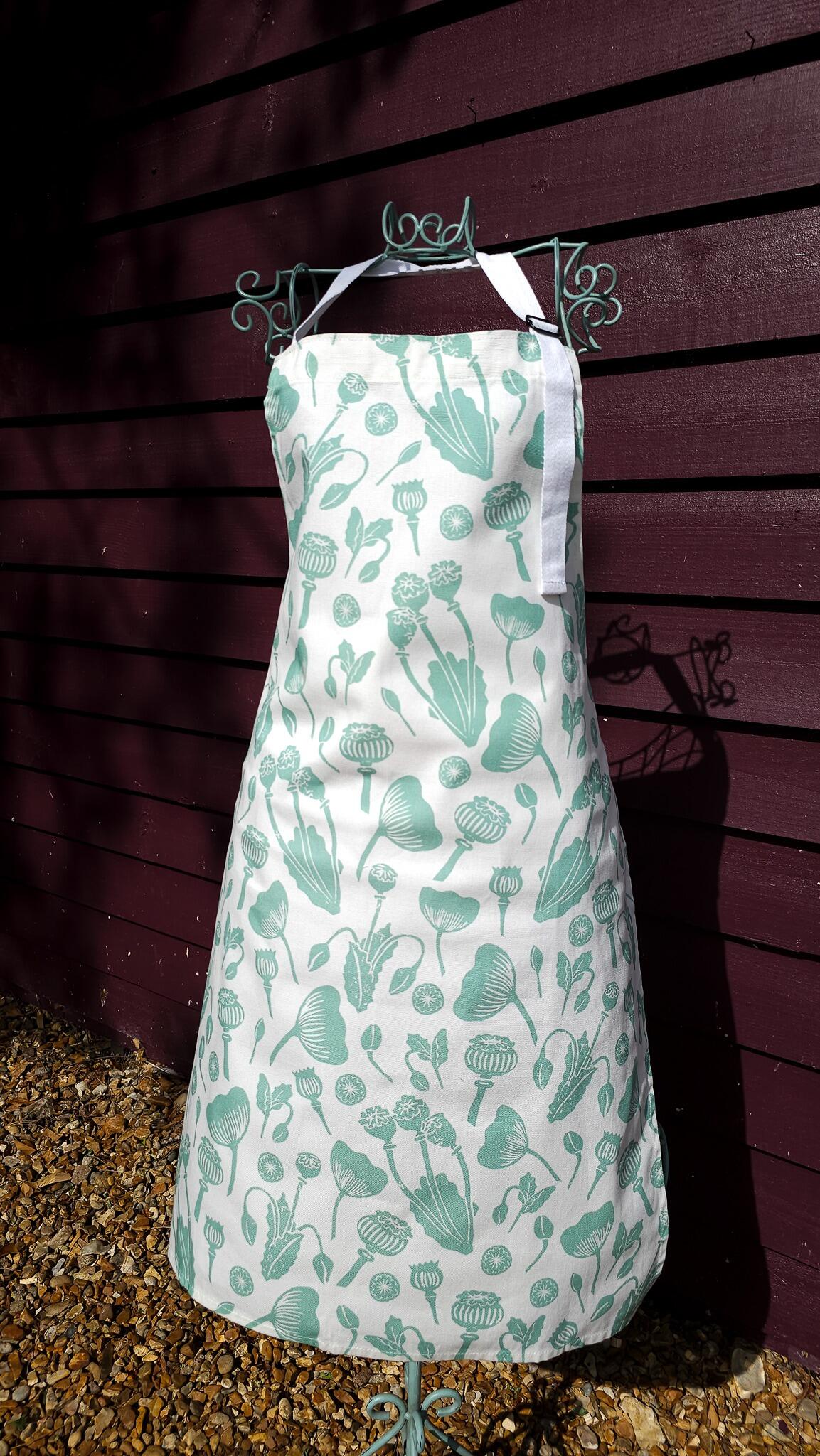Wild Poppies Apron