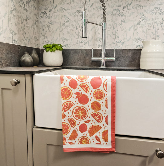 Moro Orange Citrus Tea Towel