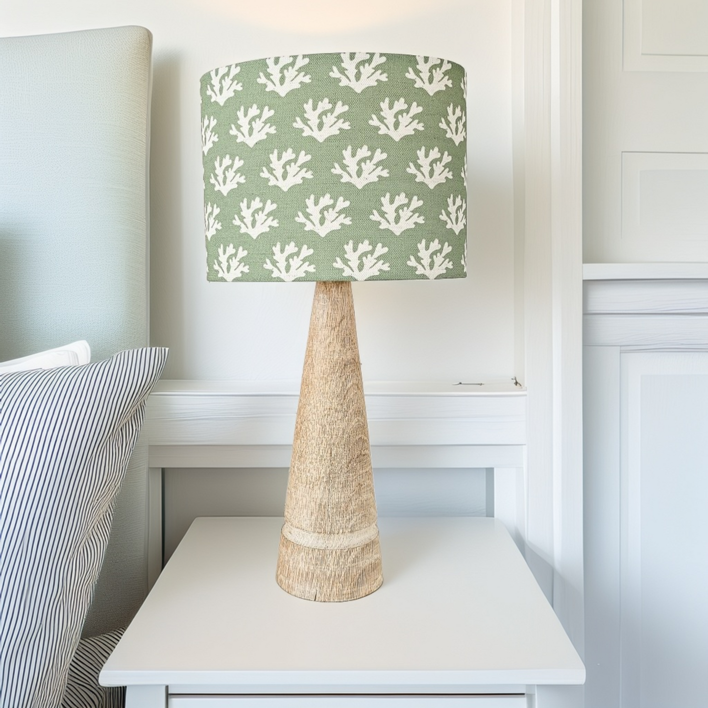 Made to Order - Seaweed Oval Lampshade