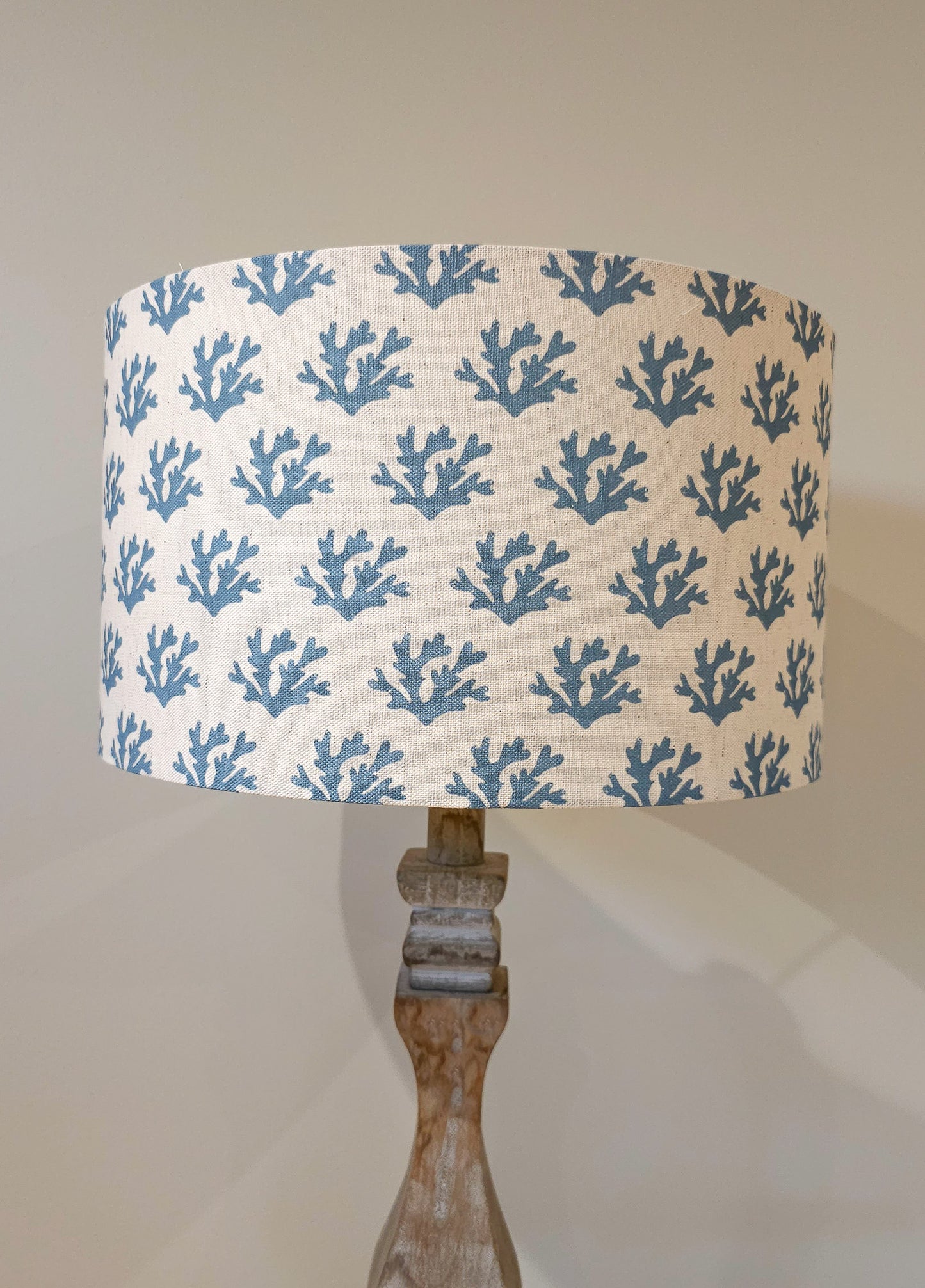 Drum Lampshade - Seaweed classic