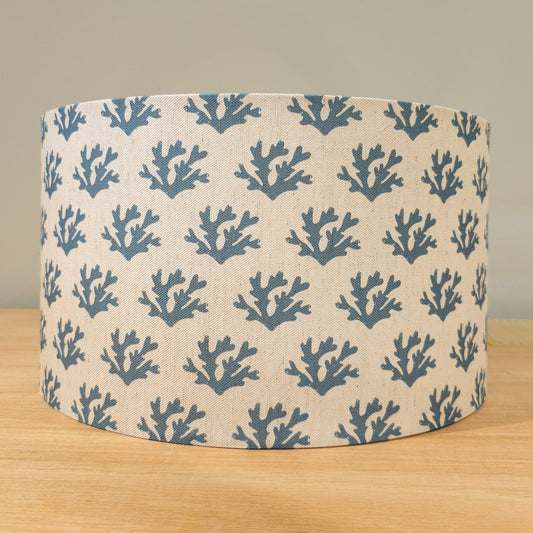 Drum Lampshade - Seaweed classic