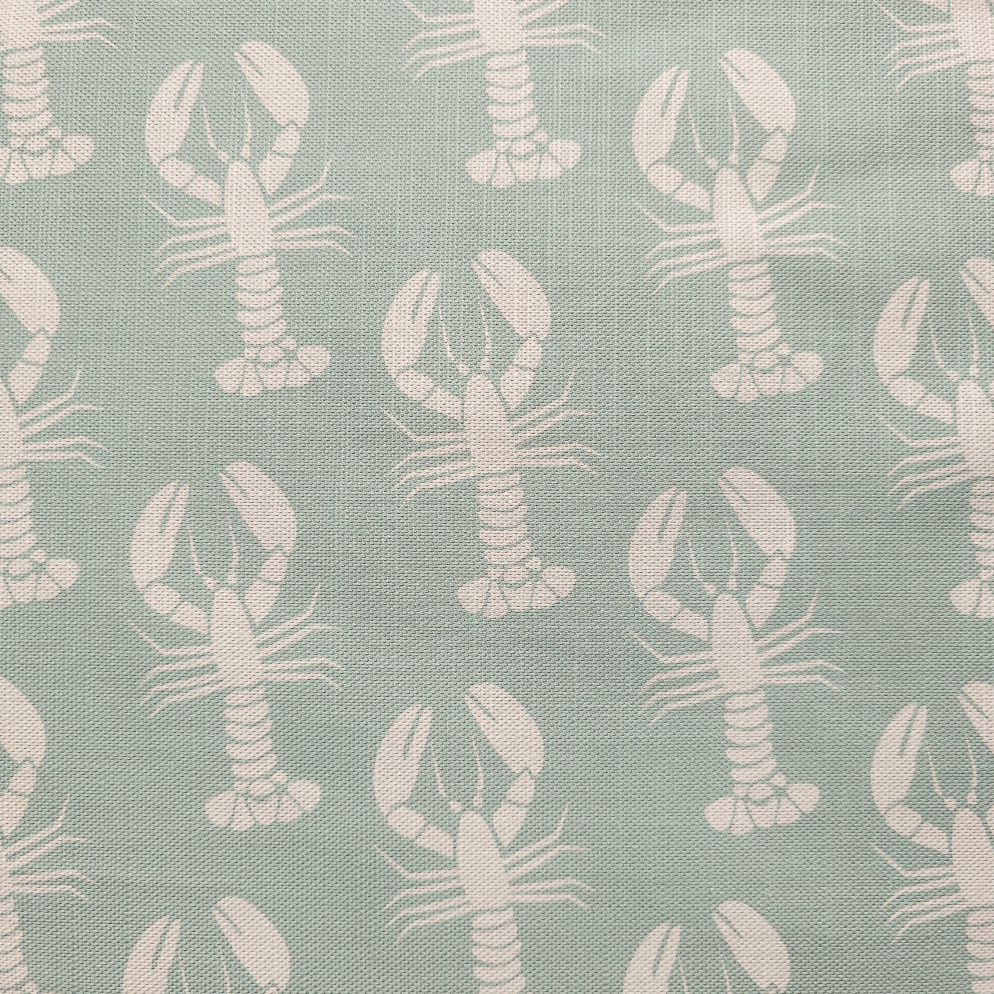 Lobster- Cotton Linen Fabric