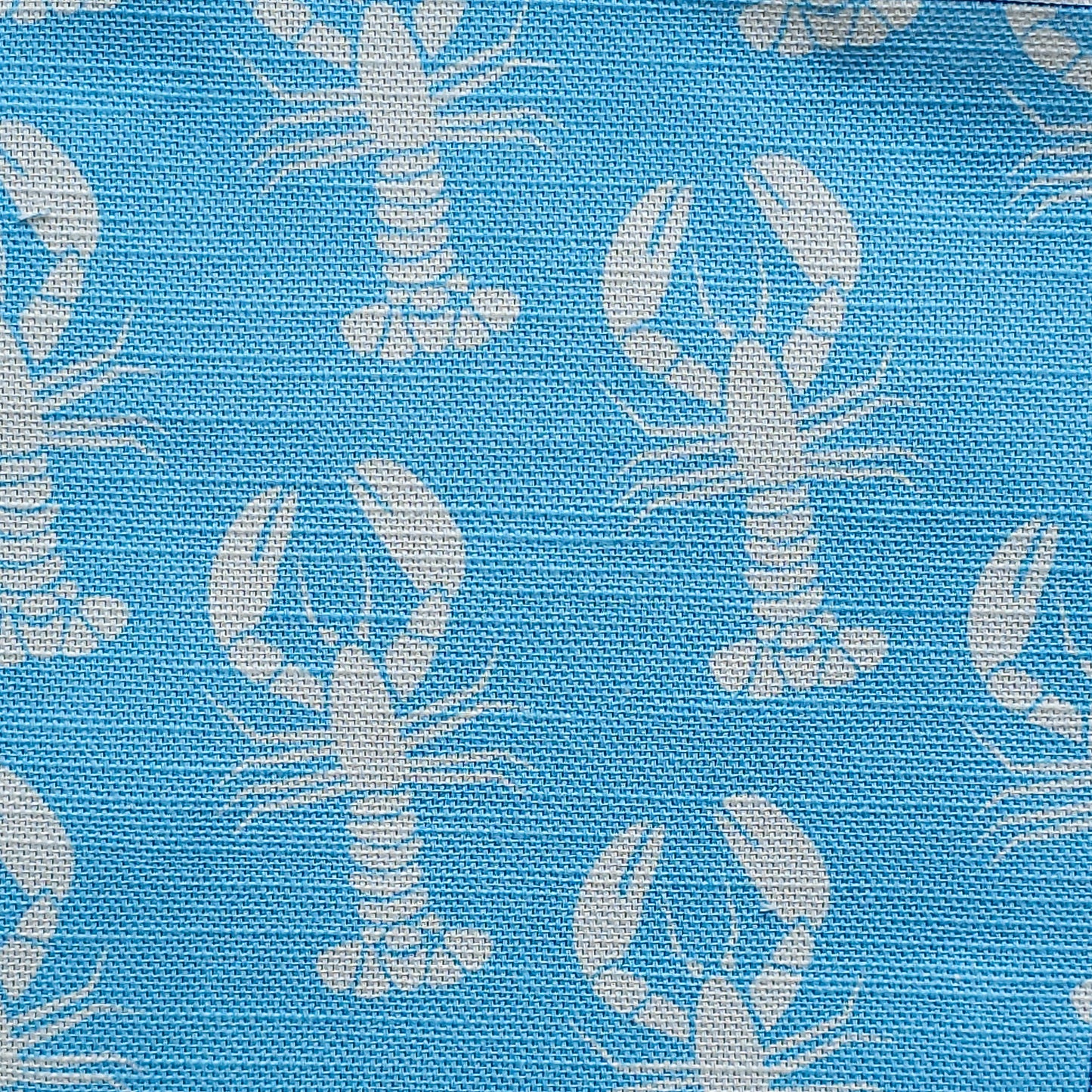 Lobster- Cotton Linen Fabric