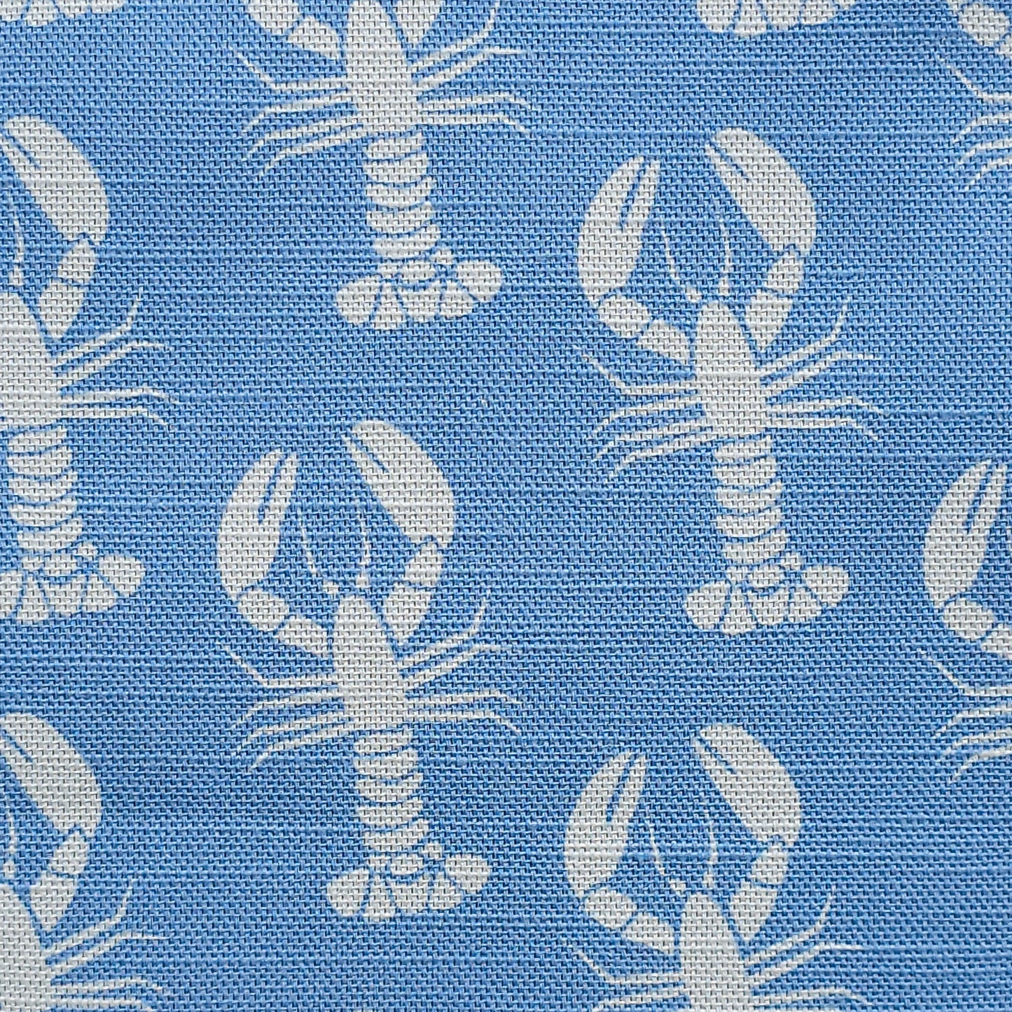 Lobster- Cotton Linen Fabric