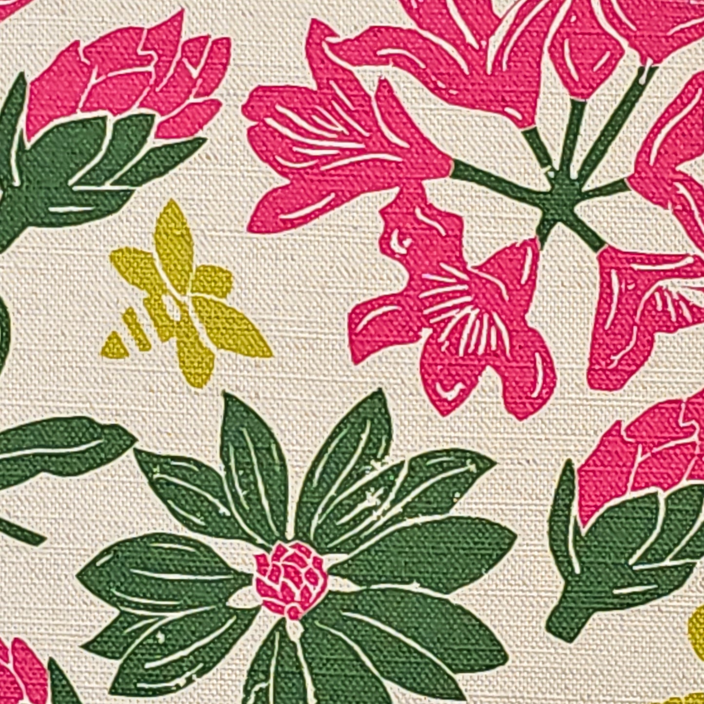 MADE TO ORDER - Rhododendron Drum Lampshade