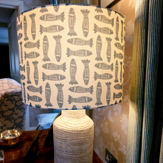 Fishes Classic - Cotton Linen Fabric