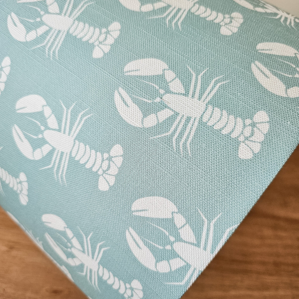 Lobster Drum Lampshade – Handmade in the UK