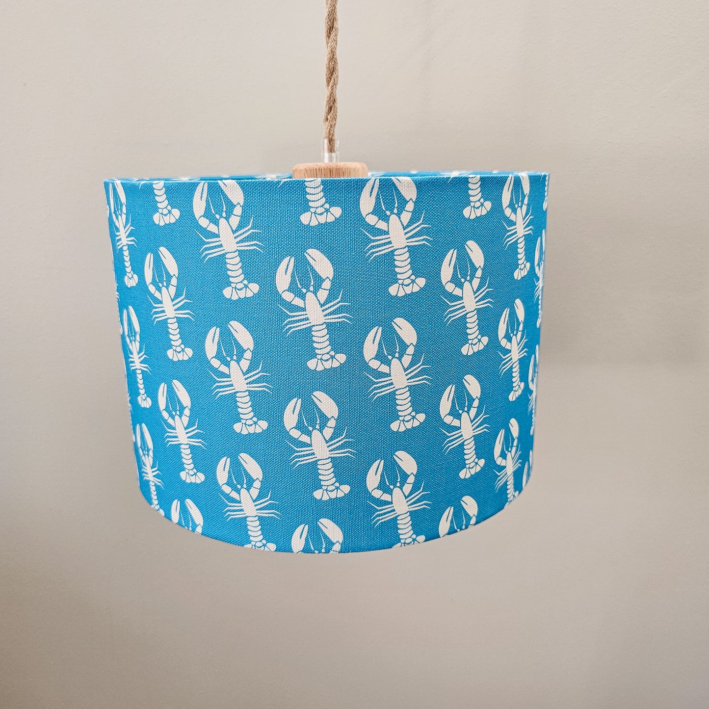 Lobster- Cotton Linen Fabric