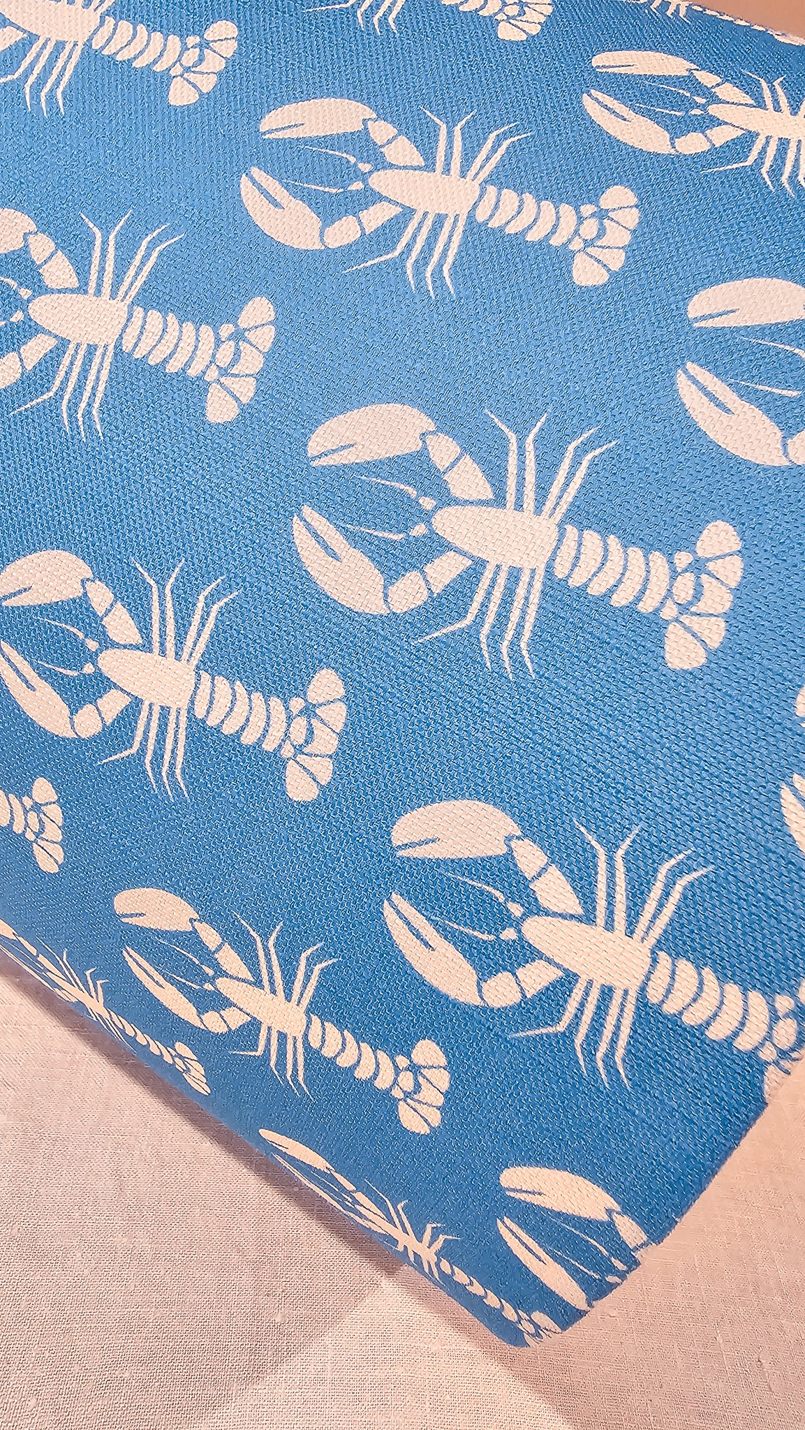 MADE TO ORDER - Lobster Drum Lampshade