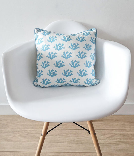 Seaweed Patterned Cushion