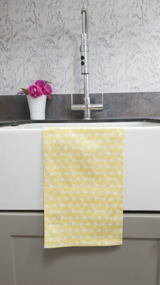 Poppy Seed Head Tea Towel